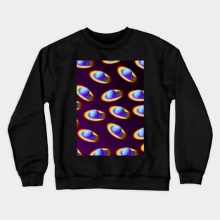 Rainbow Planets Crewneck Sweatshirt